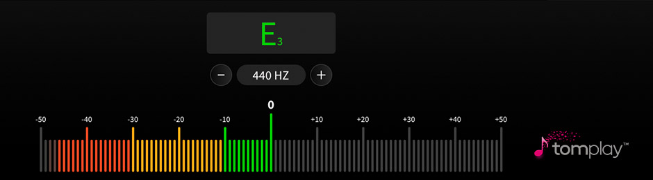 Free Online Tuner for Bass guitar